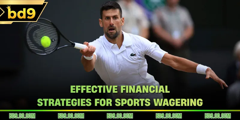 Effective financial strategies for sports wagering